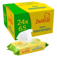 Zwitsal Lotion Billendoekjes Voordeelverpakking 24x65=1560 stuks