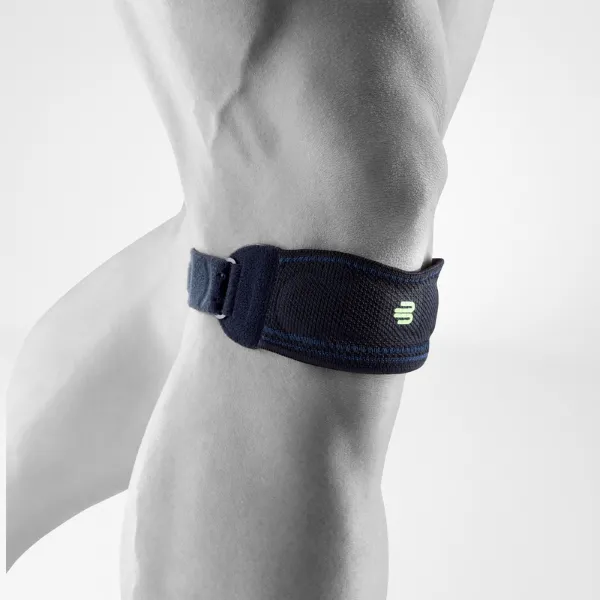 Sports Knee Strap - Maat: L - Kleur: Zwart