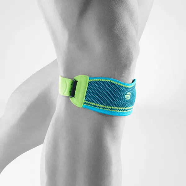 Sports Knee Strap - Maat: M - Kleur: Blauw