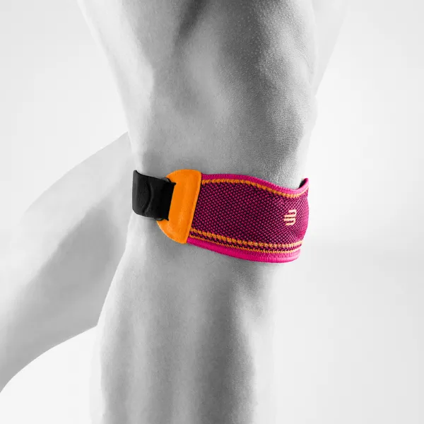 Sports Knee Strap - Maat: M - Kleur: Pink