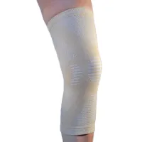 Kniebandage - Kleur: Beige - Maat: Small (omvang knie <31 cm)