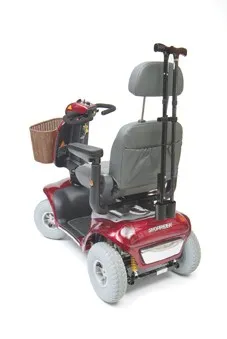 Metalen stokhouder