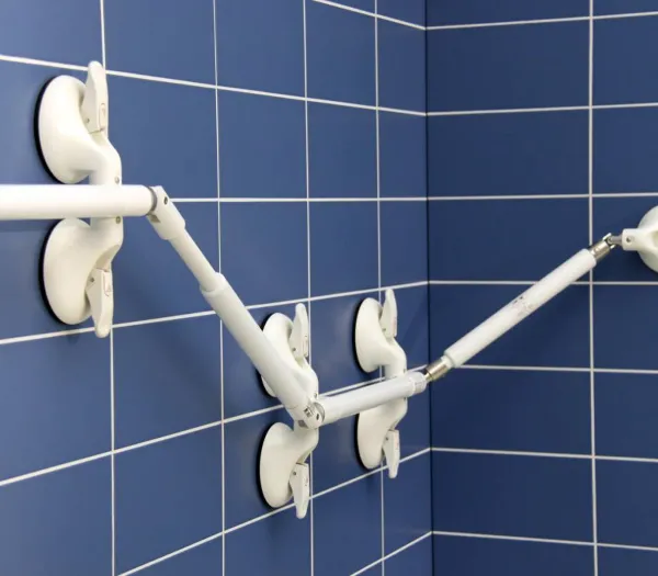 RVS Diagonale verbindings-scharnierset voor de Quattro Plus
