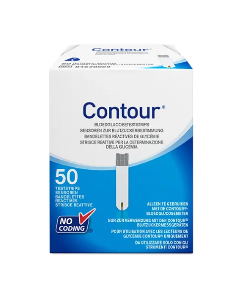 Contour Teststrips (50 stuks)