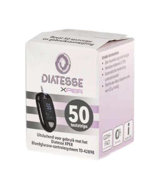 Diatesse XPER Teststrips (50 stuks)