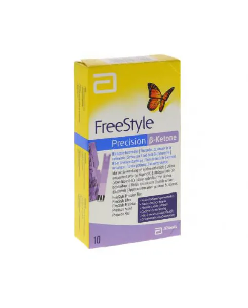 FreeStyle Precision ß-Ketone Teststrips (10 stuks)