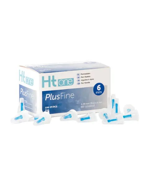 Ht-One PlusFine Pennaalden 6MM (100 stuks)