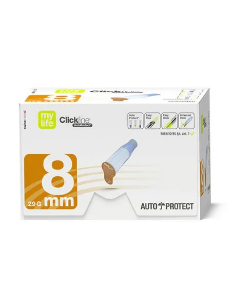 MyLife Clickfine Autoprotect 8MM (100 stuks)