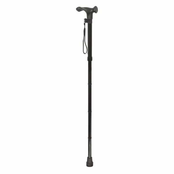Ergonomische Wandelstok inklapbaar in 5 delen - Linkshandig