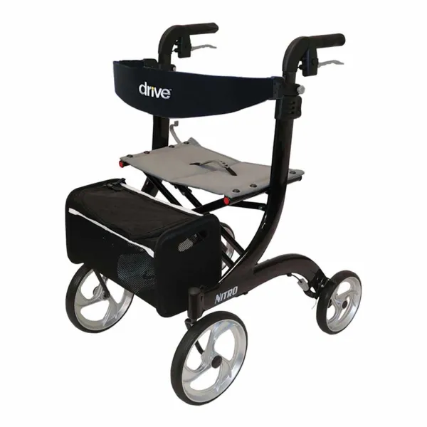 Lichtgewicht Rollator Nitro Zwart (7 kg)