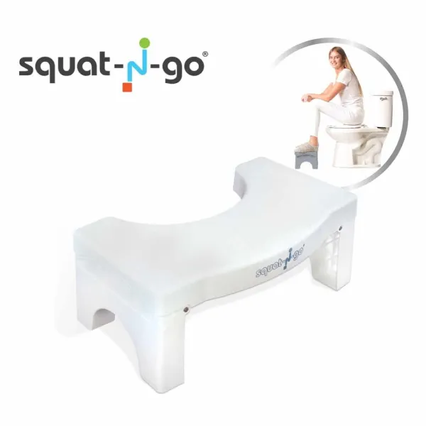 Opvouwbaar toiletkrukje