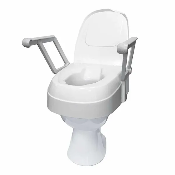 Toiletverhoger TSE 120 met armleuningen