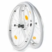 Rolstoel wielen met luchtbanden (2 stuks)