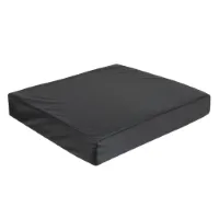 Rolstoelkussen (vinyl) met traagschuim 40,6 x 40,6 x 7,5cm