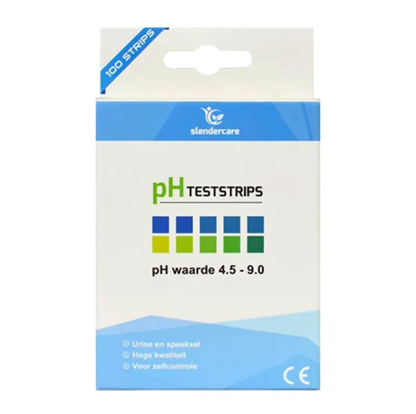 100 stuks pH test strips voor speeksel of urine