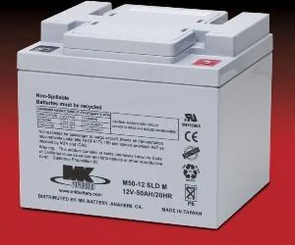 12 V 50 Amp AGM accu