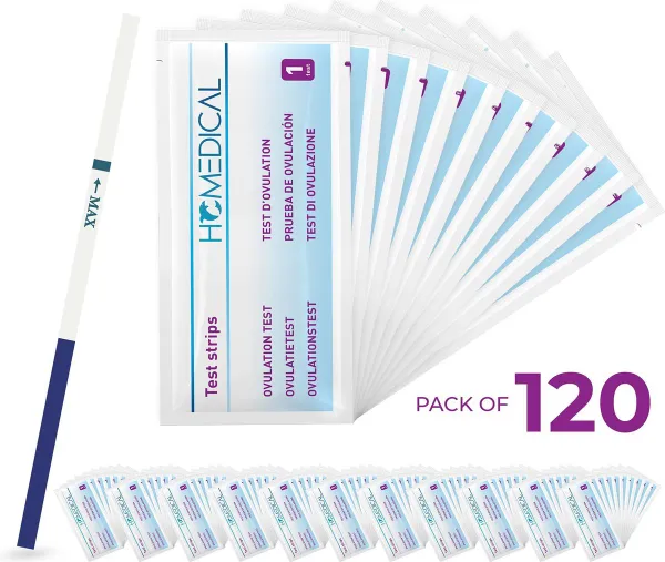 120 stuks - Ovulatietesten - Dipstick Vroeg - Homedical