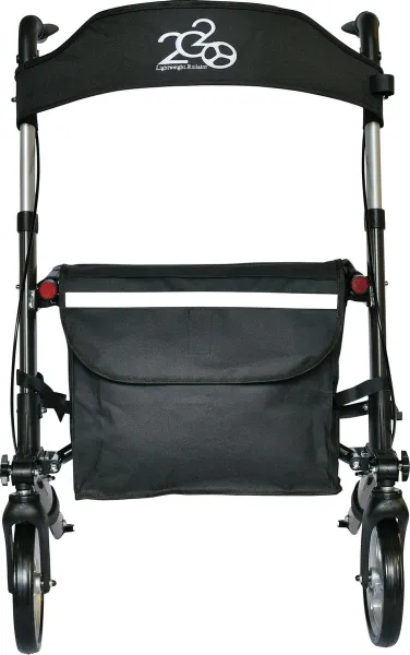 2020 Lichtgewicht rollator 2.0, Dubbel opvouwbaar, Titanium