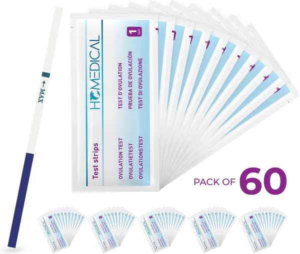 60 stuks - Ovulatietesten - Dipstick Vroeg - Homedical