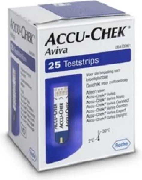 Accu-Check Aviva Teststrips 25 Stuks