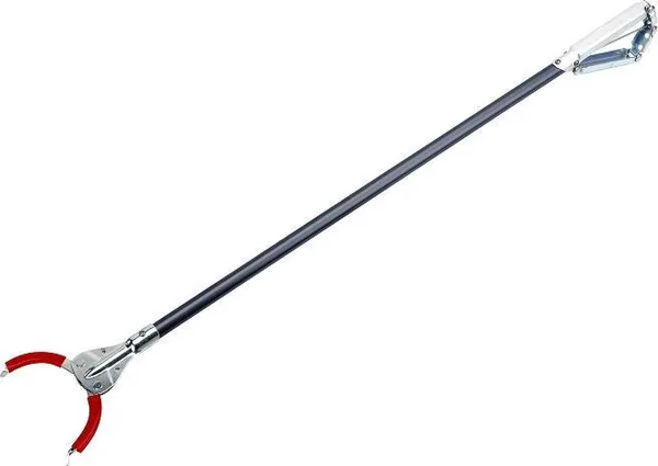 Afvalgrijper 75 cm met metalen bekken