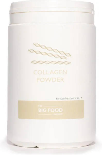 BIGFOOD Big Food Gehydrolyseerde runder Collageen Peptiden 500 gram