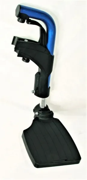 Beensteun Links voor Rolstoel Vermeiren V300 Blauw