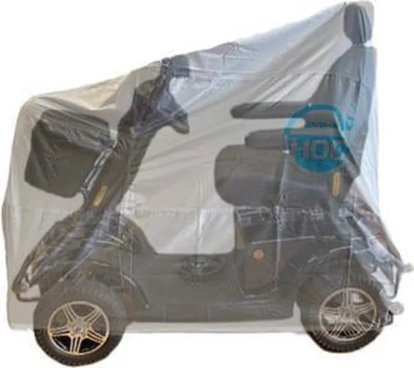 COVER UP HOC Topkwaliteit Scootmobiel Hoes - L - Waterdicht - 220x95x110cm - Diamond label