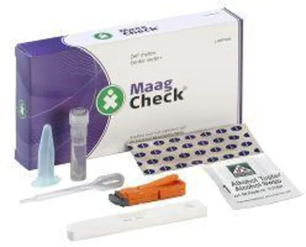 Check maag,helicobac pylori  @ 1 st
