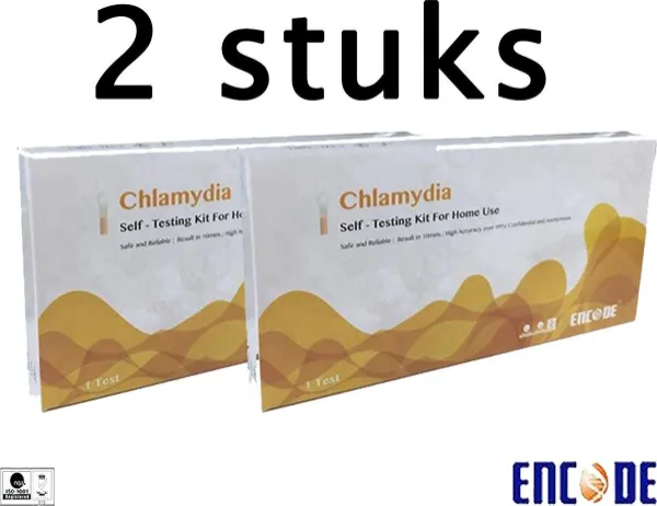 Chlamydia zelftest 2 stuks Encode | Chlamydia Test Man&Vrouw Toegankelijk en 100% anoniem‎ , CHLAMYDIA ZELFTEST 2 stuks  | Encode