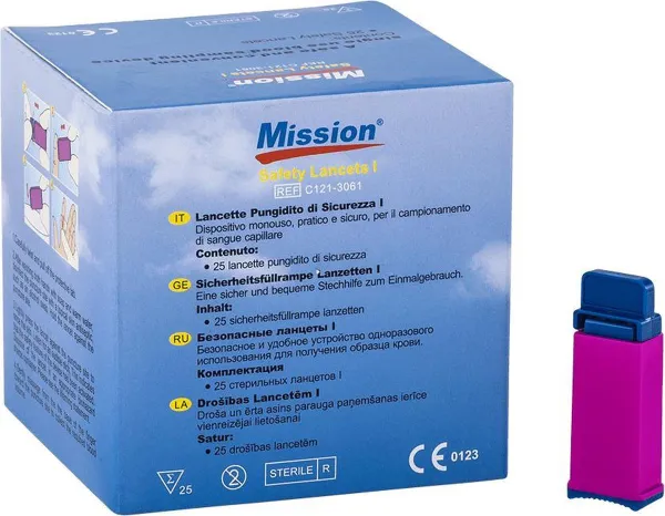 Swisspoc chol.met 3-in1 lancet 25 st