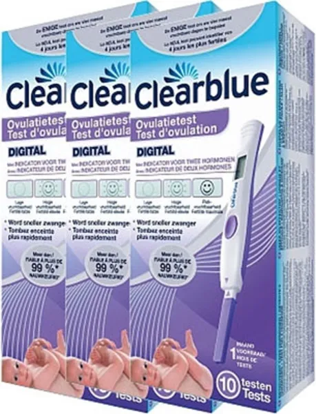 Clearblue Digitale Ovulatietest Advanced Voordeelverpakking