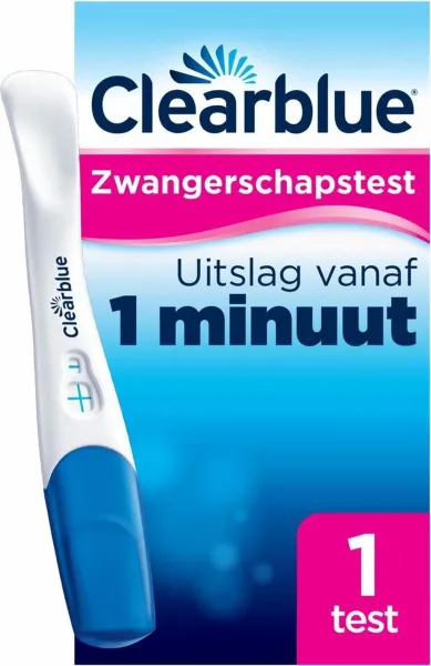 Clearblue Snelle Detectie Zwangerschapstest, set van 1 test