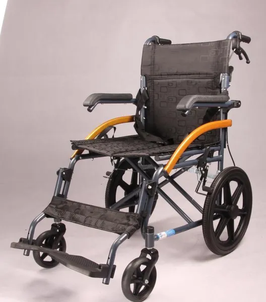 Compacte vouwbare rolstoel, mooi design, 16 inch