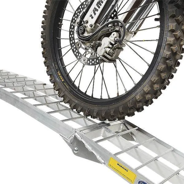 Aluminium oprijplaat 225 cm rijplaat oprijgoot rijplank