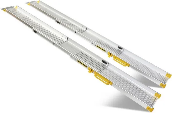 Oprijplaat uitschuifbaar - 180 cm (2 stuks)