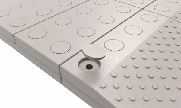 Deluxe Vuldoppen voor drempelhulp - 14 stuks - Grijs