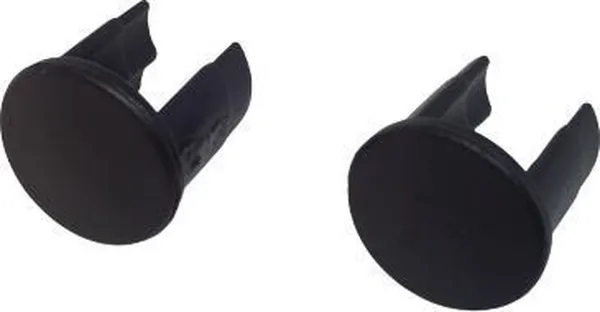 Doppen SET voor ontvangstbuis van zitje rollator Taima (achterkant)