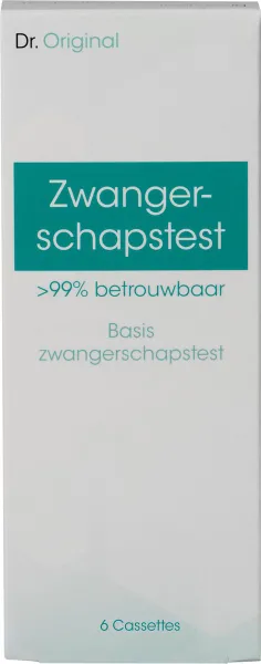 Dr. Original Zwangerschapstest 6 stuks