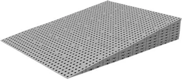 Drempelhulp Binnen - 14,6 tot 16,2 cm (H) x 87,5 cm (B) - Verstelbare Oprijplaat / Drempelplaat - Oprijhelling - Set 8