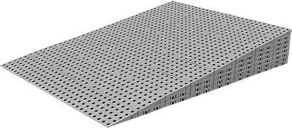 Drempelhulp Set 8 buiten 14,6 tot 16,2 cm (H) x 75 cm (B)