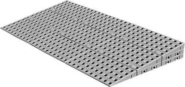 Drempelhulp Set 3 buiten 5,6 tot 7,2 cm (H) x 75 cm (B)