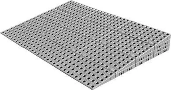 Drempelhulp Set 4 buiten 7,4 tot 9 cm (H) x 100 cm (B)