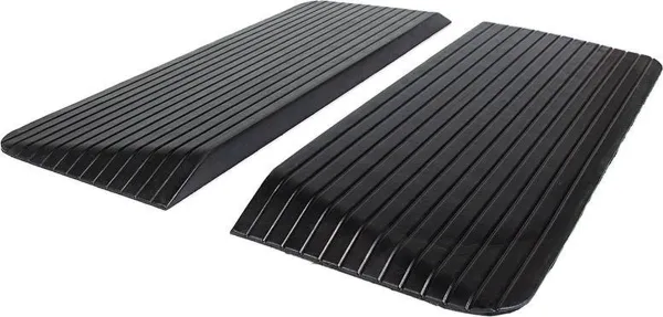 Drempelhulp - Oprijplaat - hoogte 51 milimeter (LxB 108 x 42 centimeter) - 2 stuks