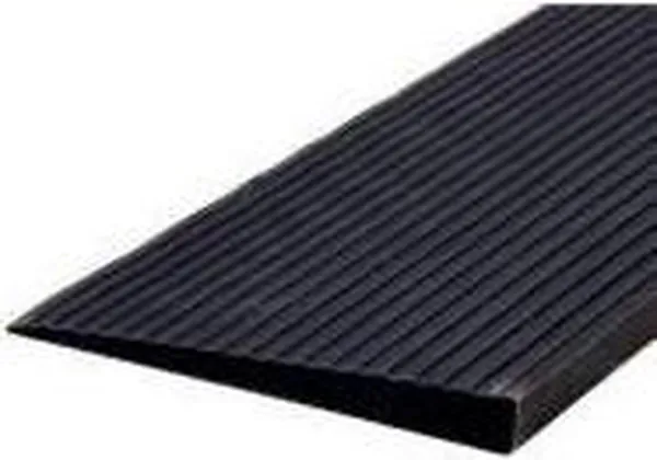 Drempelhulp Rubber 100cm breed (verschillende hoogtes)