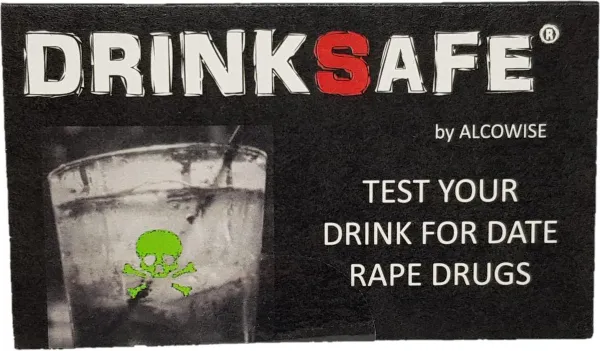 DrinkSafe drugstest GHB en Ketamine - 10 stuks