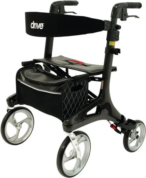 Ultra Lichtgewicht rollator Nitro Carbon (large)