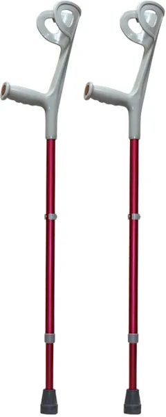 Drive - loopkruk - 2 stuks - 101 -124 cm verstelbaar