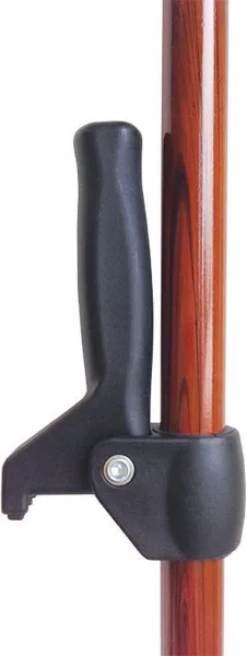 Drive sta-op handvat - Rolstoelaccessoire - Zwart - Diameter 22 mm