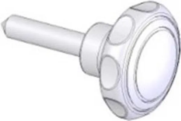 Fixatieknop zonder reflector voor Topro rollators
